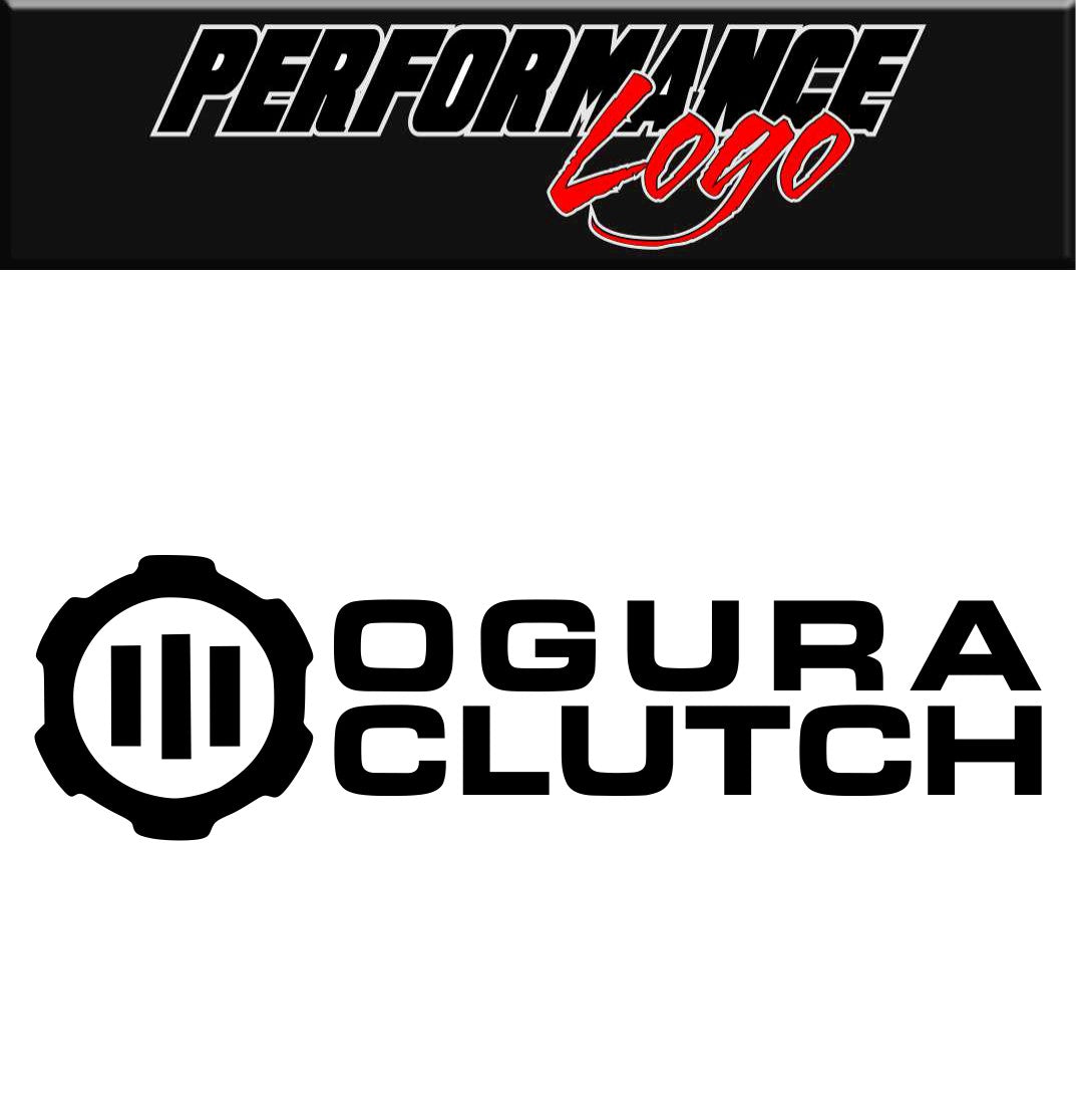 Ogura Clutch decal, performance decal, sticker