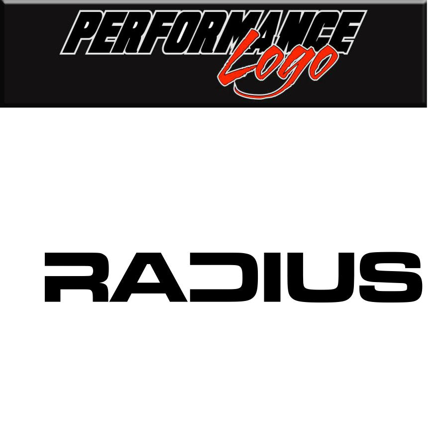 Radius Wheels decal – North 49 Decals