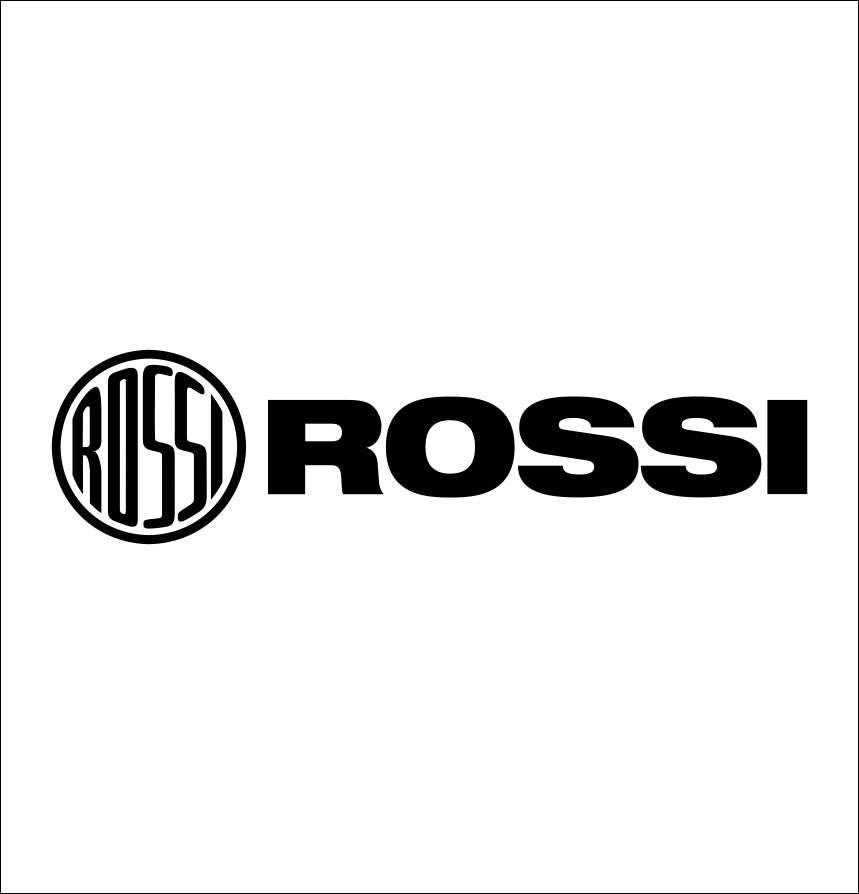 Rossi decal, firearm decal, car decal sticker