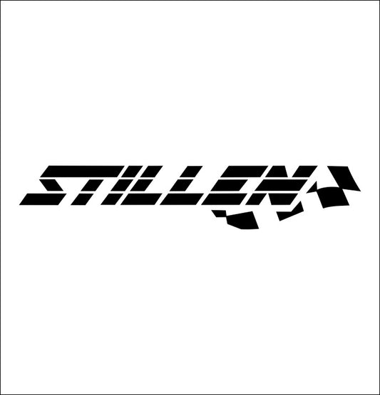 Stillen decal, sticker, car decal