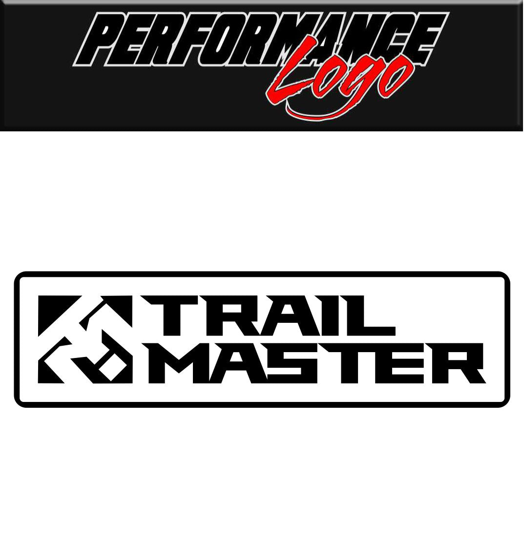 Trailmaster Suspension decal, performance decal, sticker