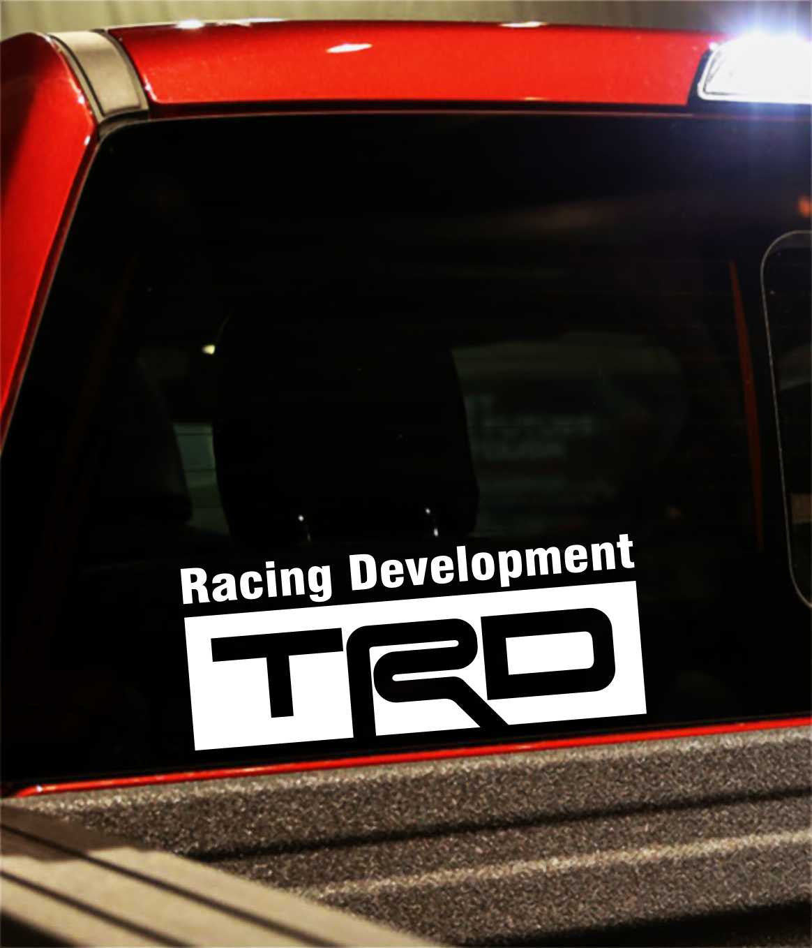 trd performance logo decal - North 49 Decals