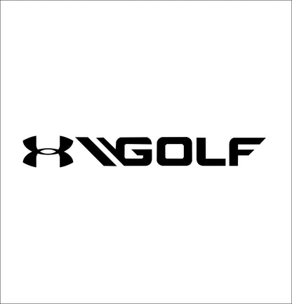 Under Armour Golf decal, golf decal, car decal sticker