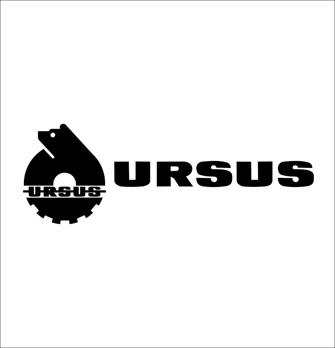 Ursus decal, farm decal, car decal sticker