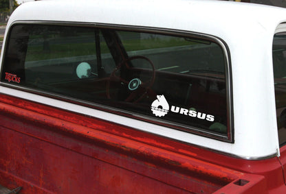 Ursus decal, farm decal, car decal sticker