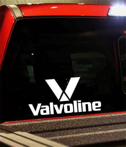 Valvoline decal