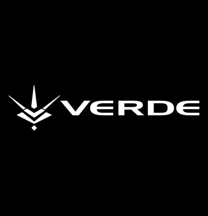 Verde Custom Wheels decal, performance car decal sticker