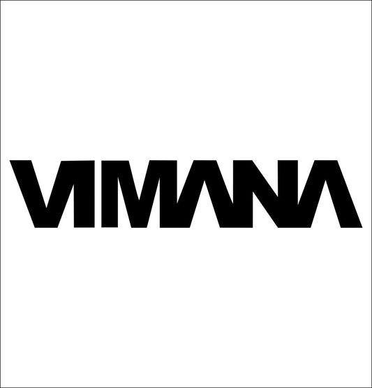 Vimana decal, sticker, ski snowboard decal