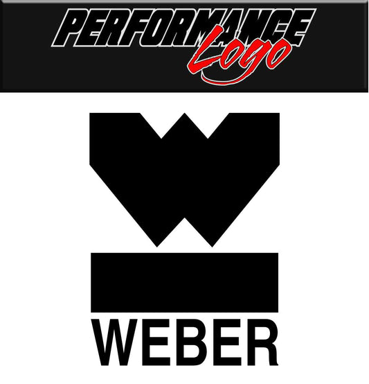 Weber decal, performance decal, sticker