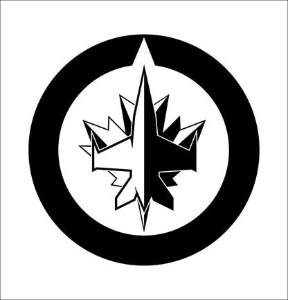 Winnipeg Jets decal, sticker, nhl decal