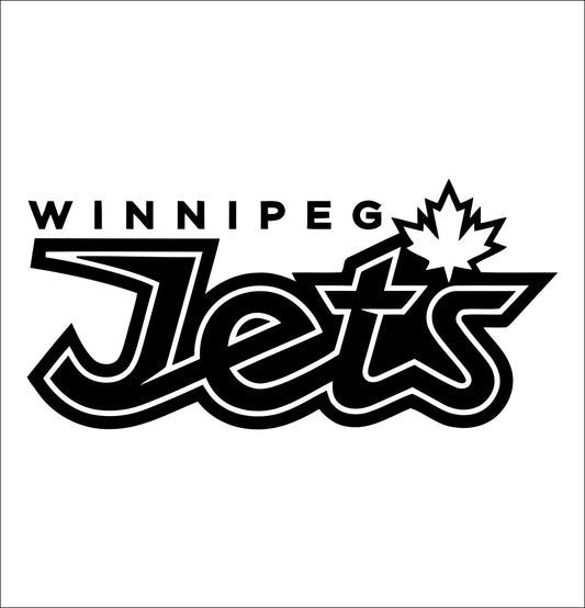 Winnipeg Jets decal, sticker, nhl decal