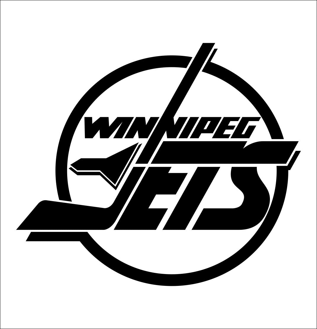 Winnipeg Jets decal, sticker, nhl decal