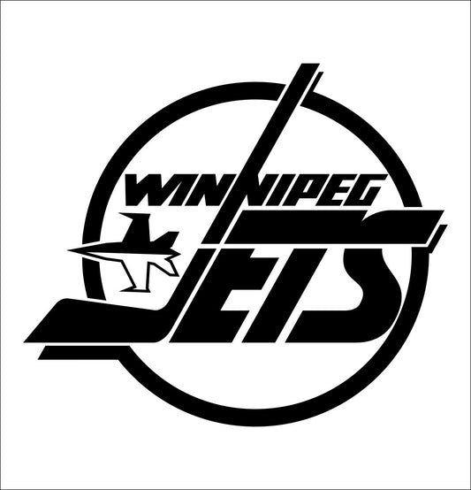 Winnipeg Jets decal, sticker, nhl decal