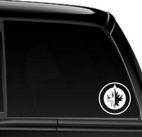 Winnipeg Jets decal, sticker, nhl decal