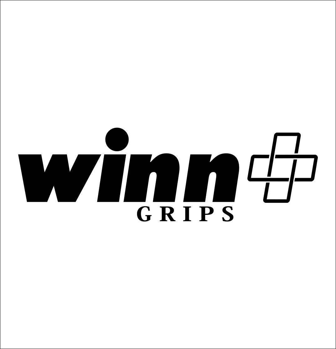 Winn Grips decal, golf decal, car decal sticker