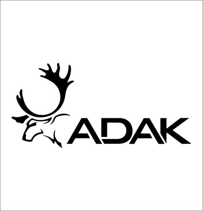 adak hunt decal, car decal sticker