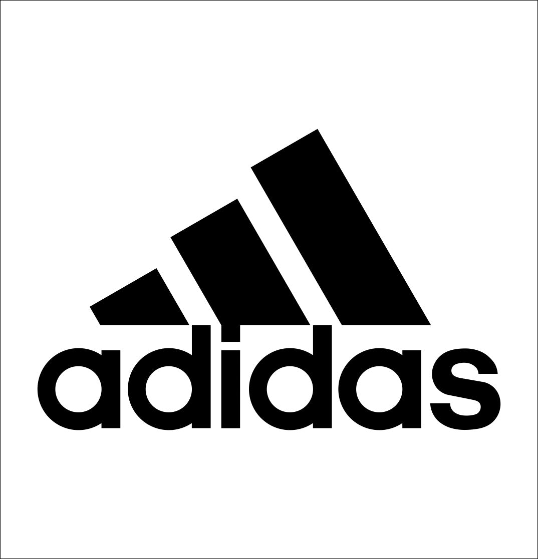 Adidas decal, car decal sticker