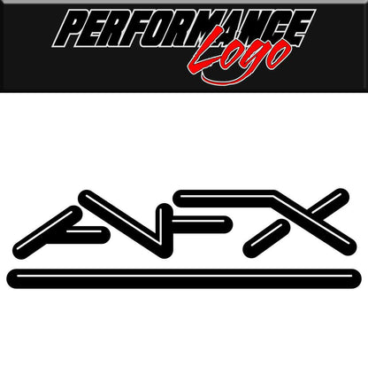 afx decal  performance car decal sticker