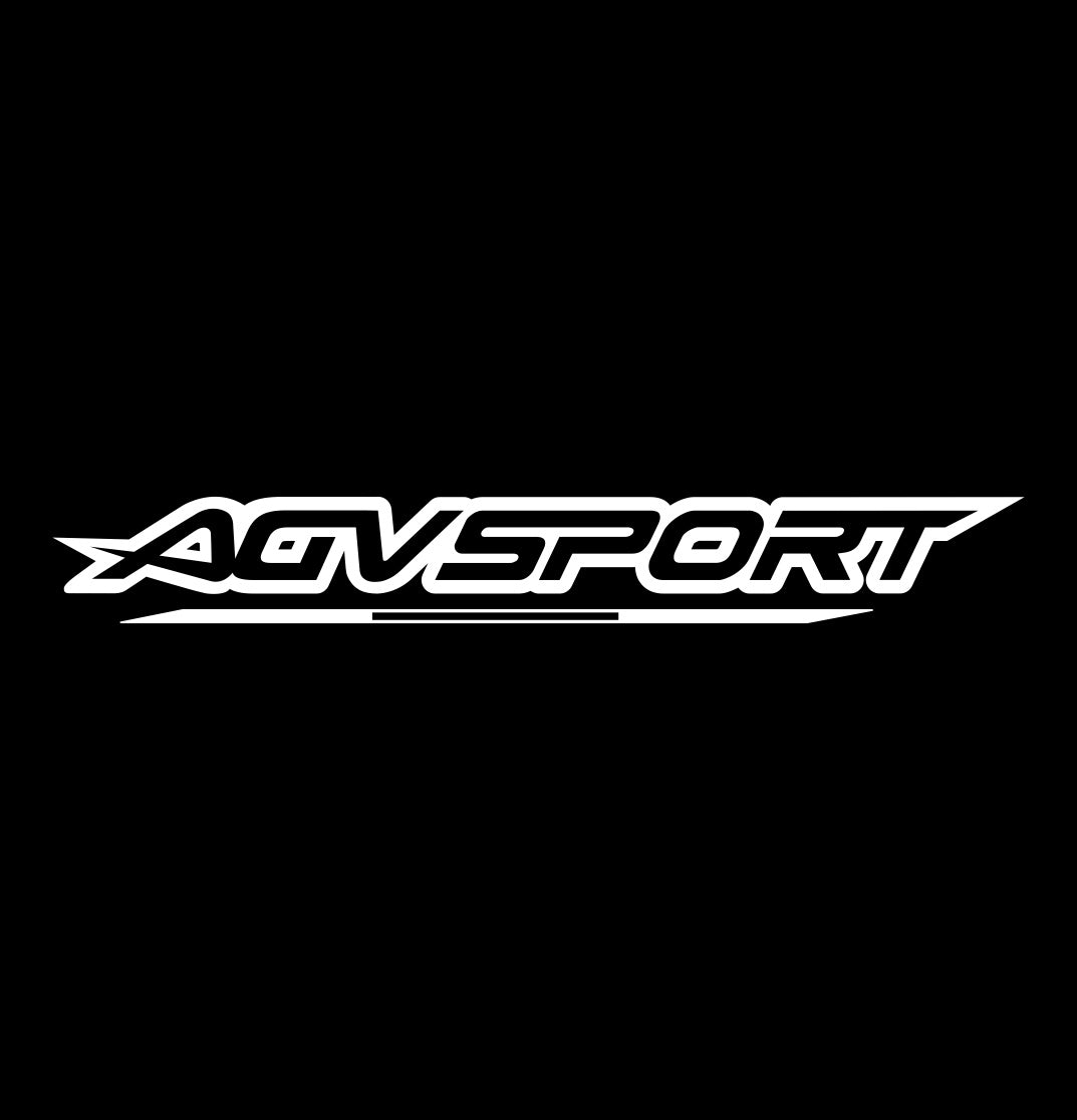 agv sport decal, car decal sticker