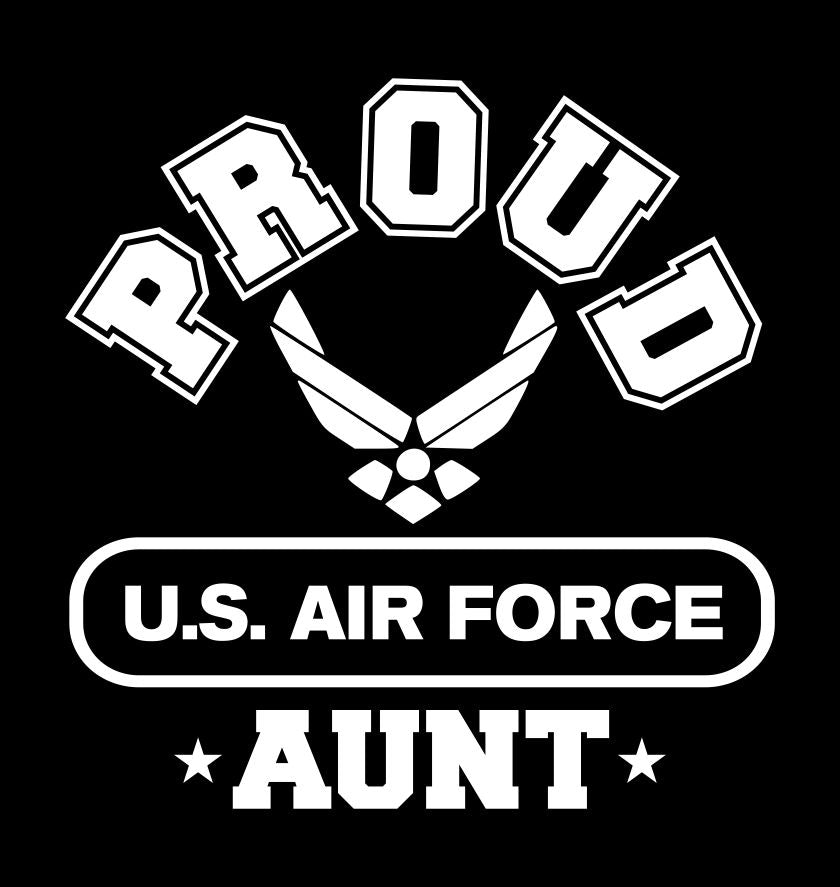 Proud US Airforce Aunt decal