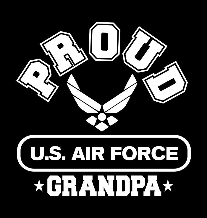 Proud US Airforce Grandpa decal