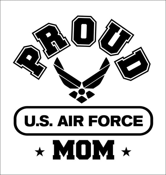 Proud US Airforce Mom decal