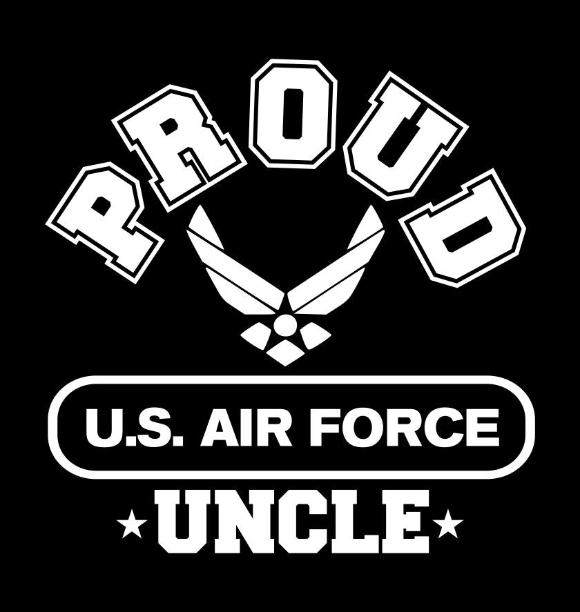 Proud US Airforce Uncle decal