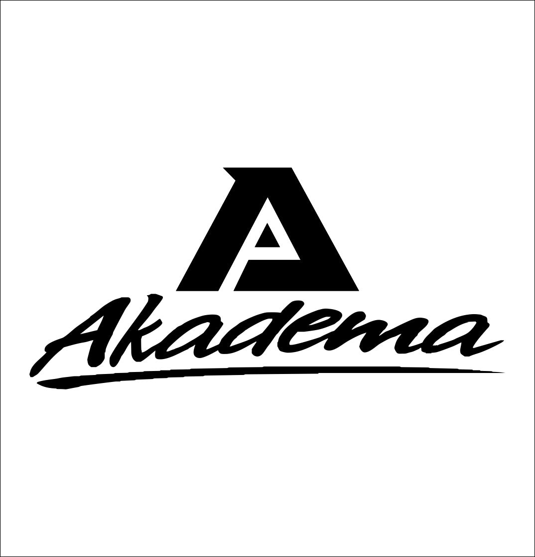 Akadema decal, car decal sticker