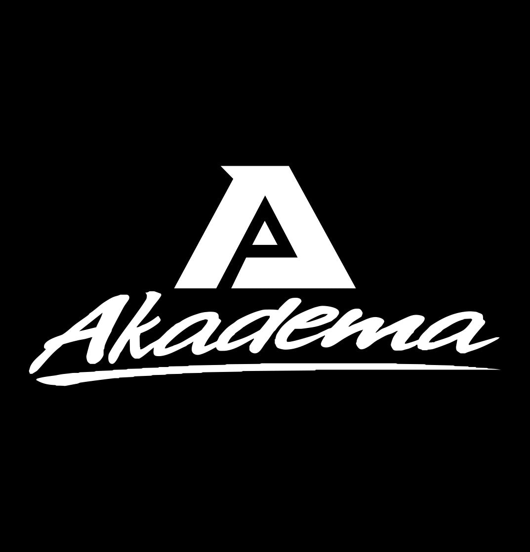 Akadema decal, car decal sticker