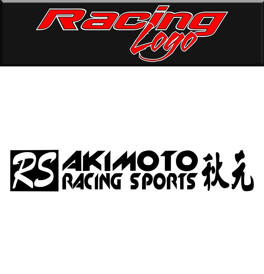 Akimoto Racing decal – North 49 Decals