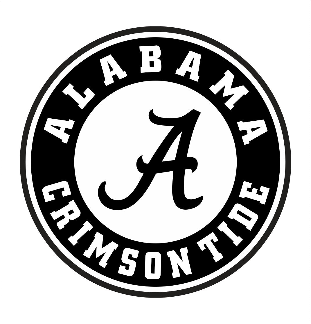 Alabama Crimson Tide decal, car decal sticker, college football