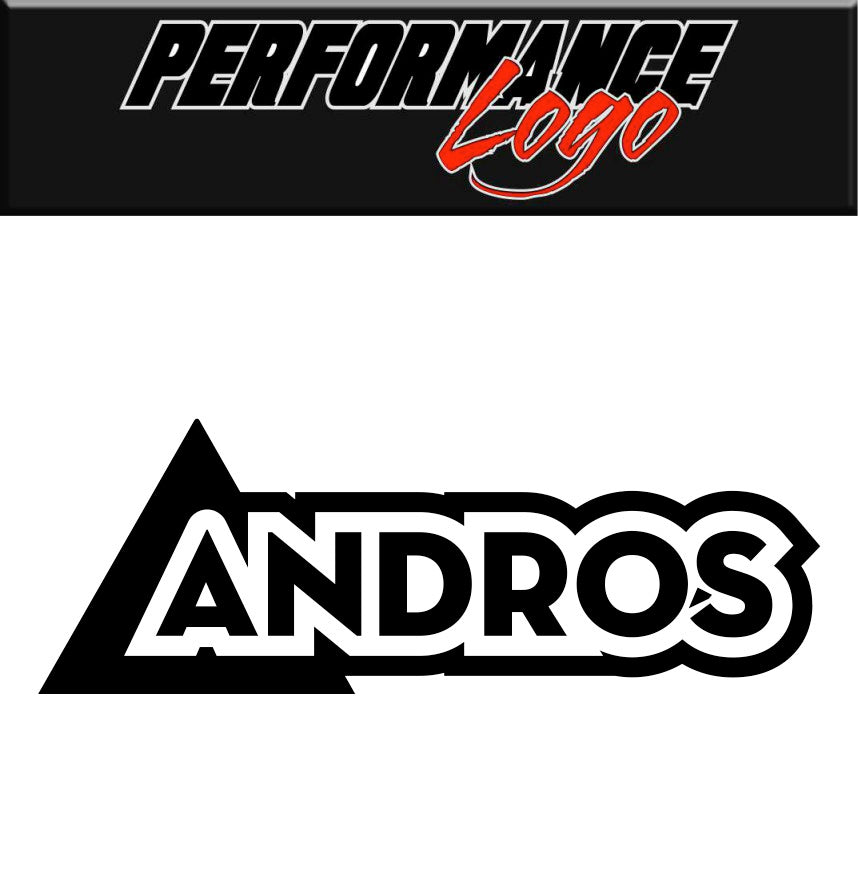 Andros Wheels decal, performance car decal sticker