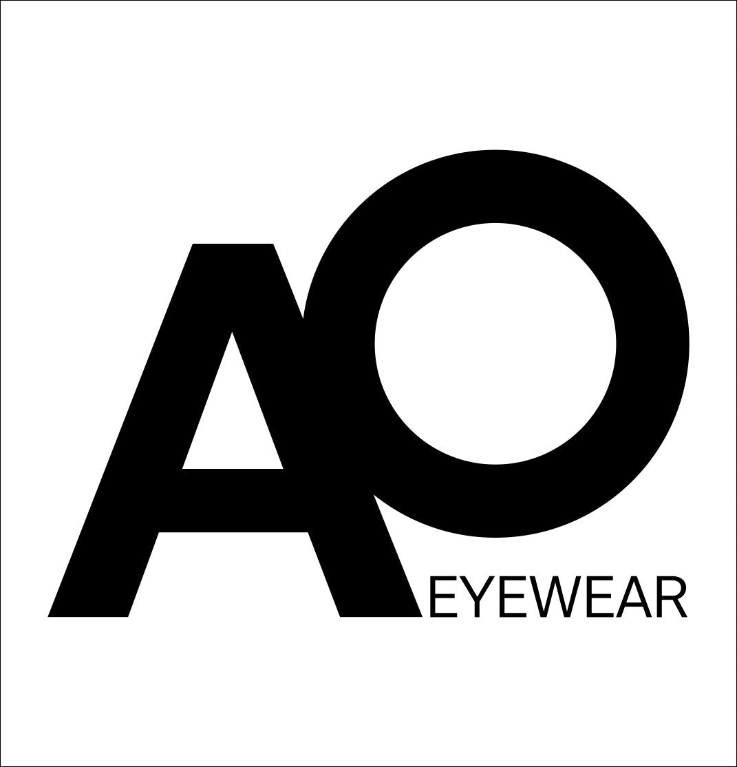 AO Eyewear decal, car decal sticker