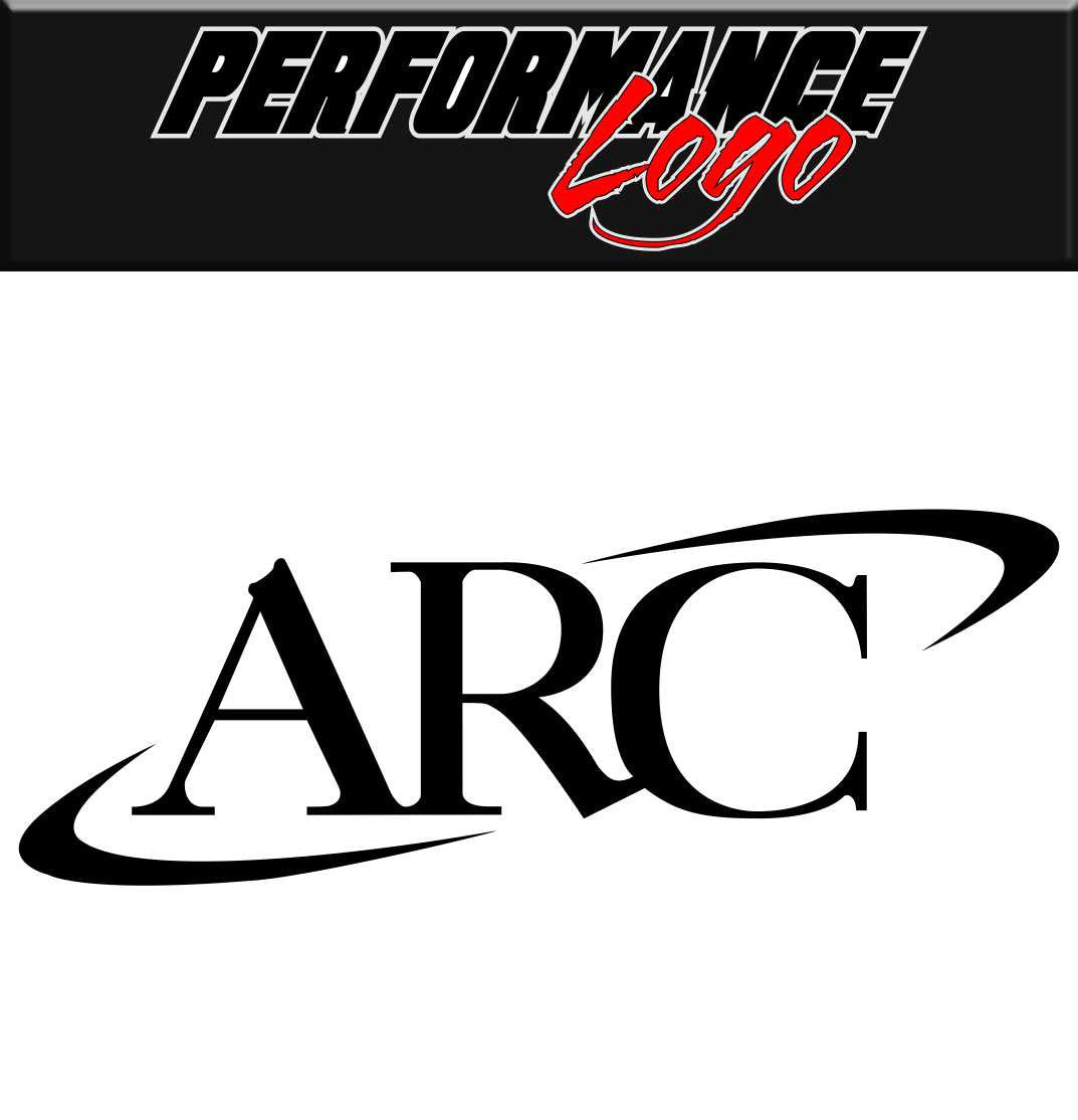 ARC decal performance decal sticker