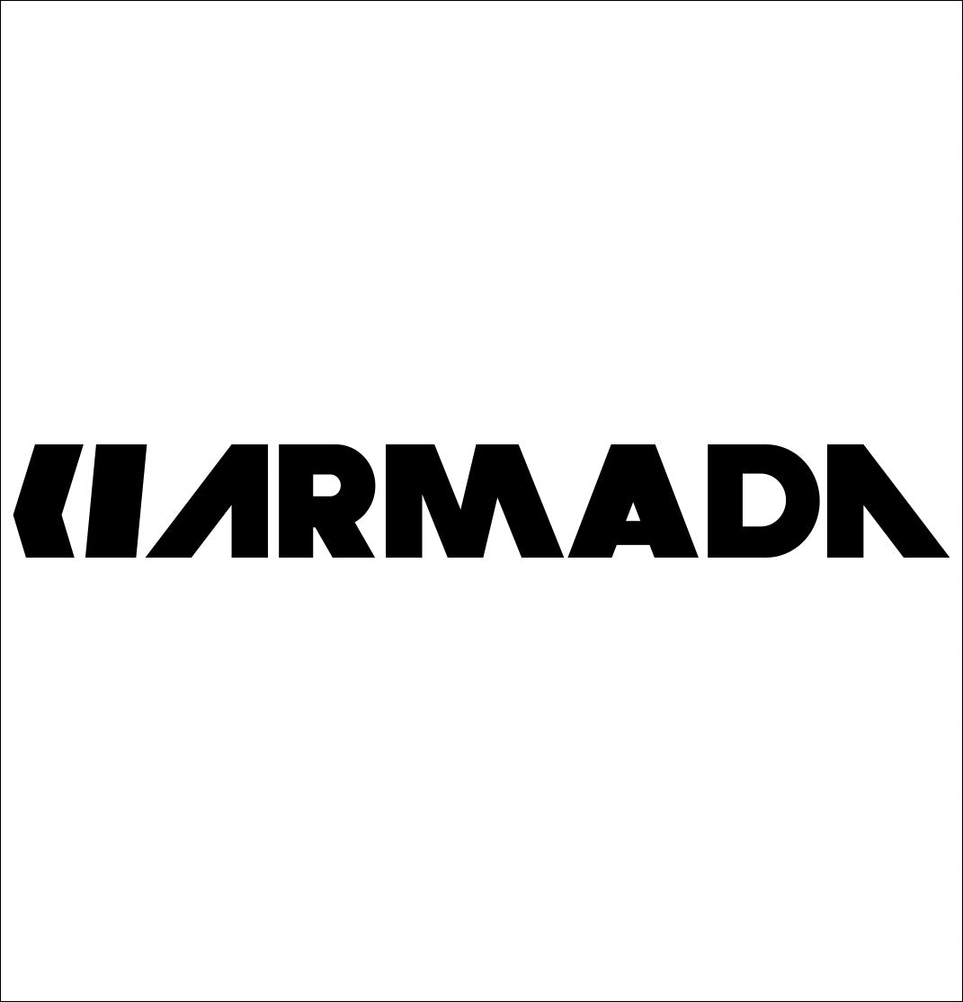 Armada Skis decal, ski snowboard decal, car decal sticker