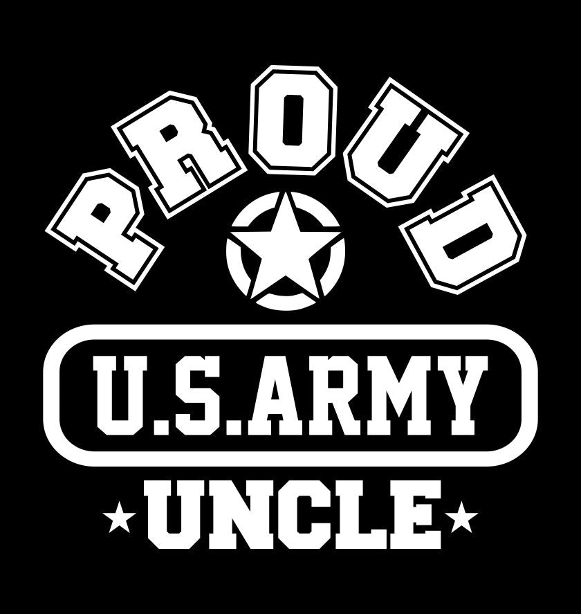 Proud US Army Uncle decal