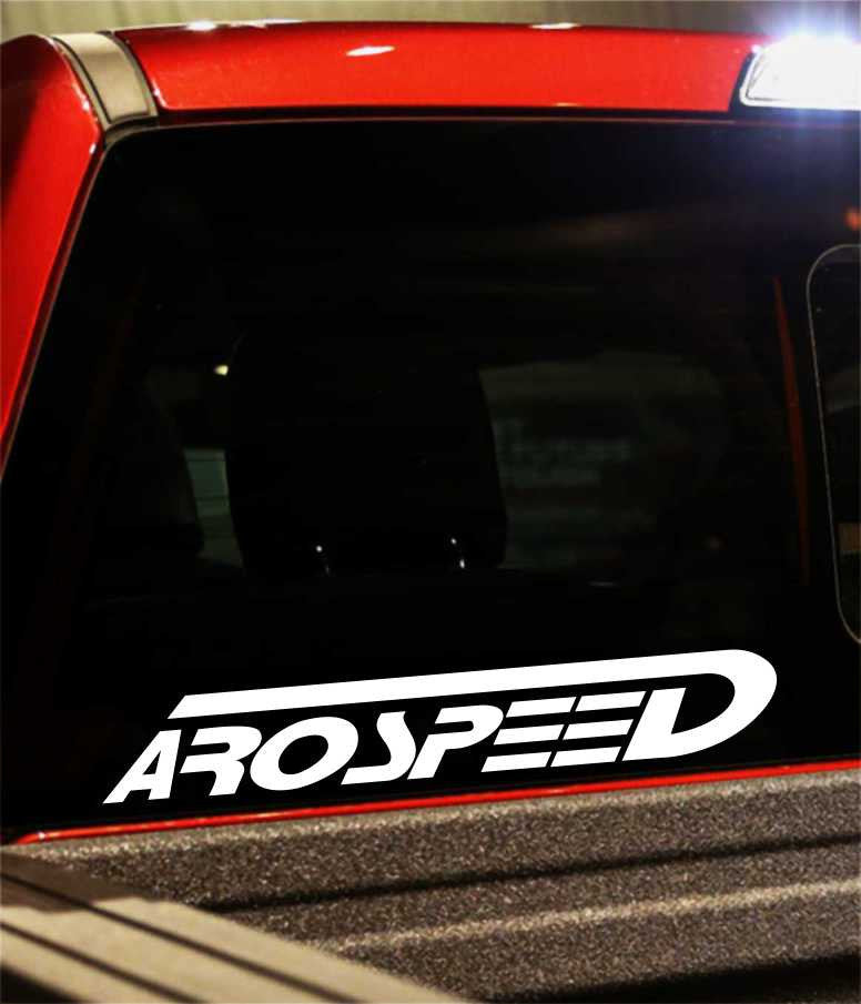 arospeed performance logo decal - North 49 Decals