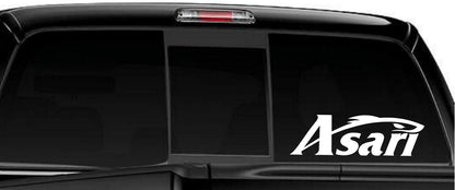 Asari Lures decal, sticker, car decal