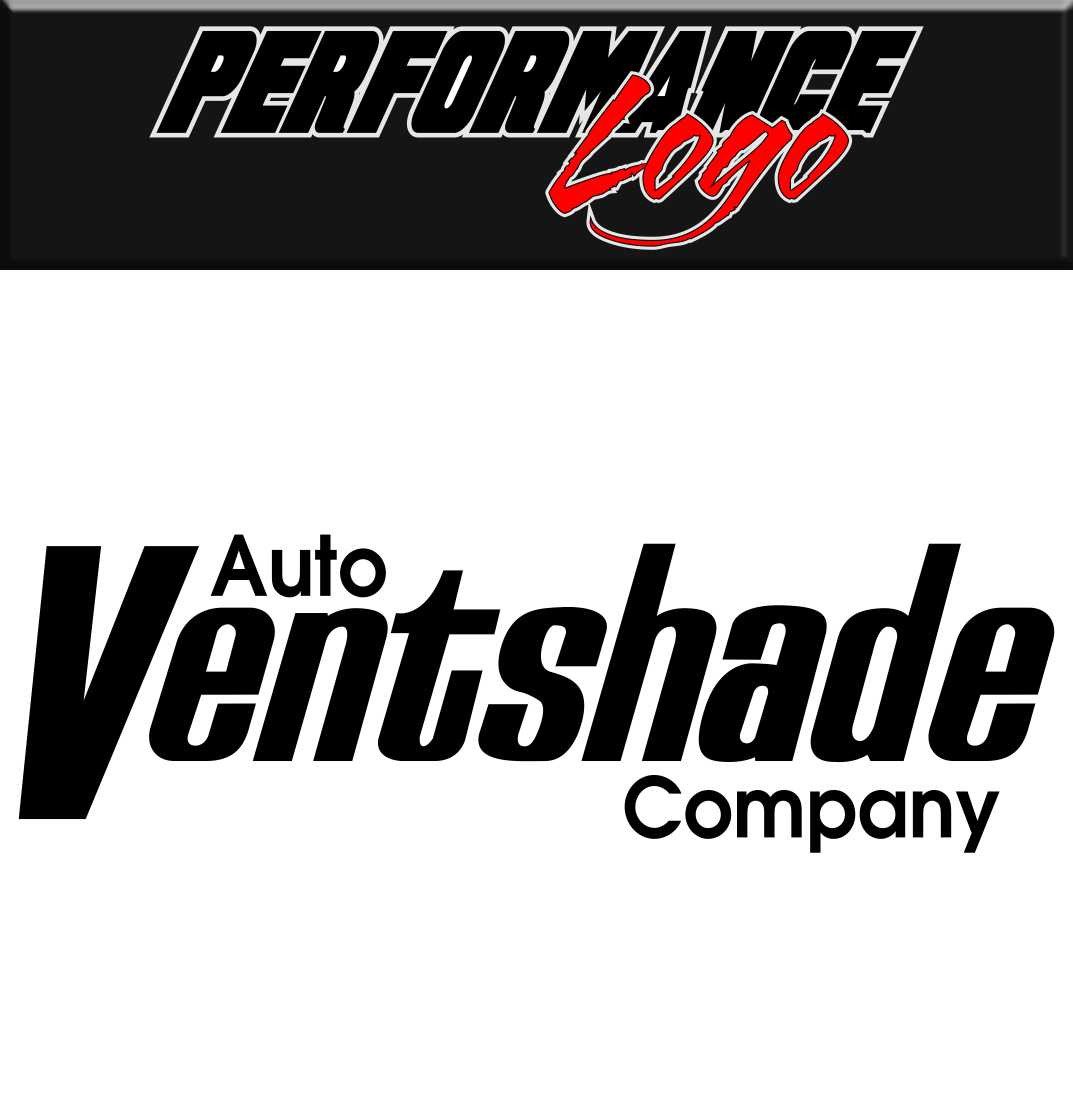 Auto Ventshade decal performance decal sticker