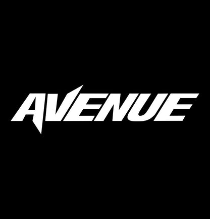 Avenue Wheels decal, performance car decal sticker