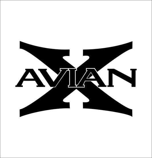 avian x decal, car decal sticker