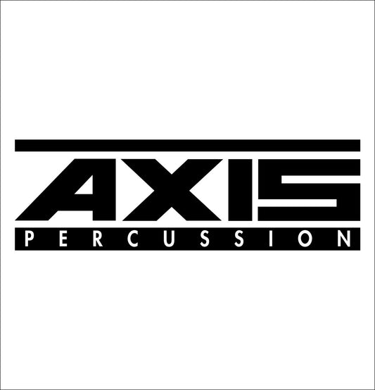 Axis Percussion decal, music instrument decal, car decal sticker