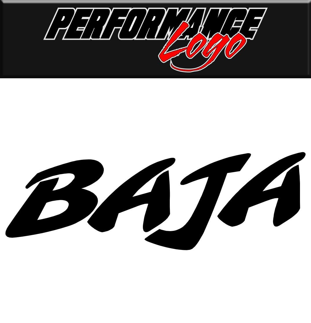 Baja decal performance decal sticker