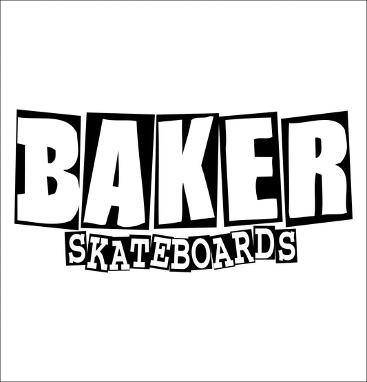 Baker Skateboards decal, skateboarding decal, car decal sticker