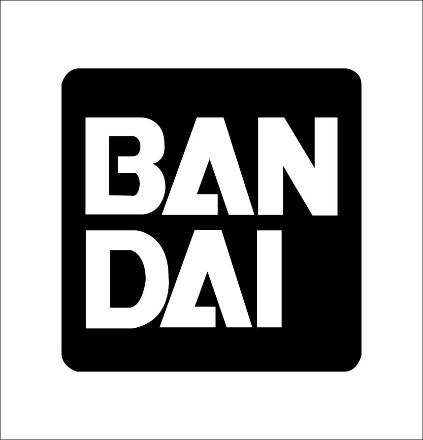 Bandai decal, video game decal, sticker, car decal