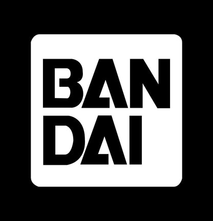 Bandai decal, video game decal, sticker, car decal