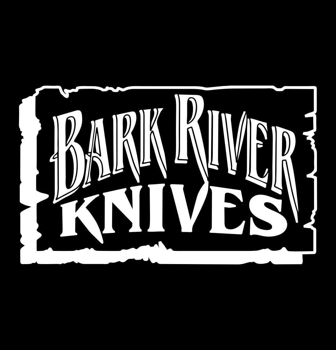 Bark River Knives decal, fishing hunting car decal sticker