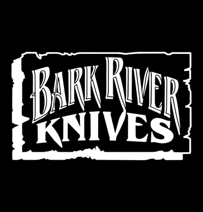 Bark River Knives decal, fishing hunting car decal sticker