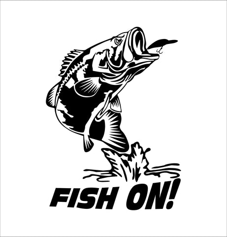 Boat Decals Left and Right Sides Compatible With Bass Boat Fish on Sticker  Fishing Hook -  Canada