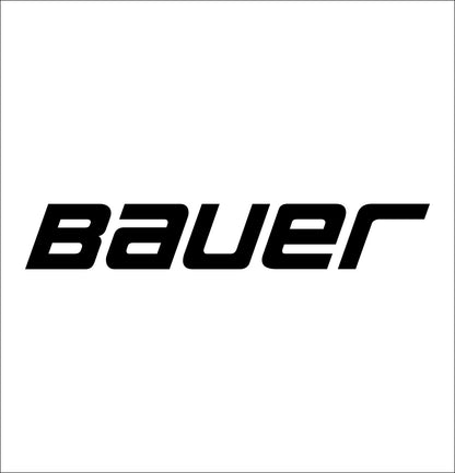 bauer decal, car decal sticker